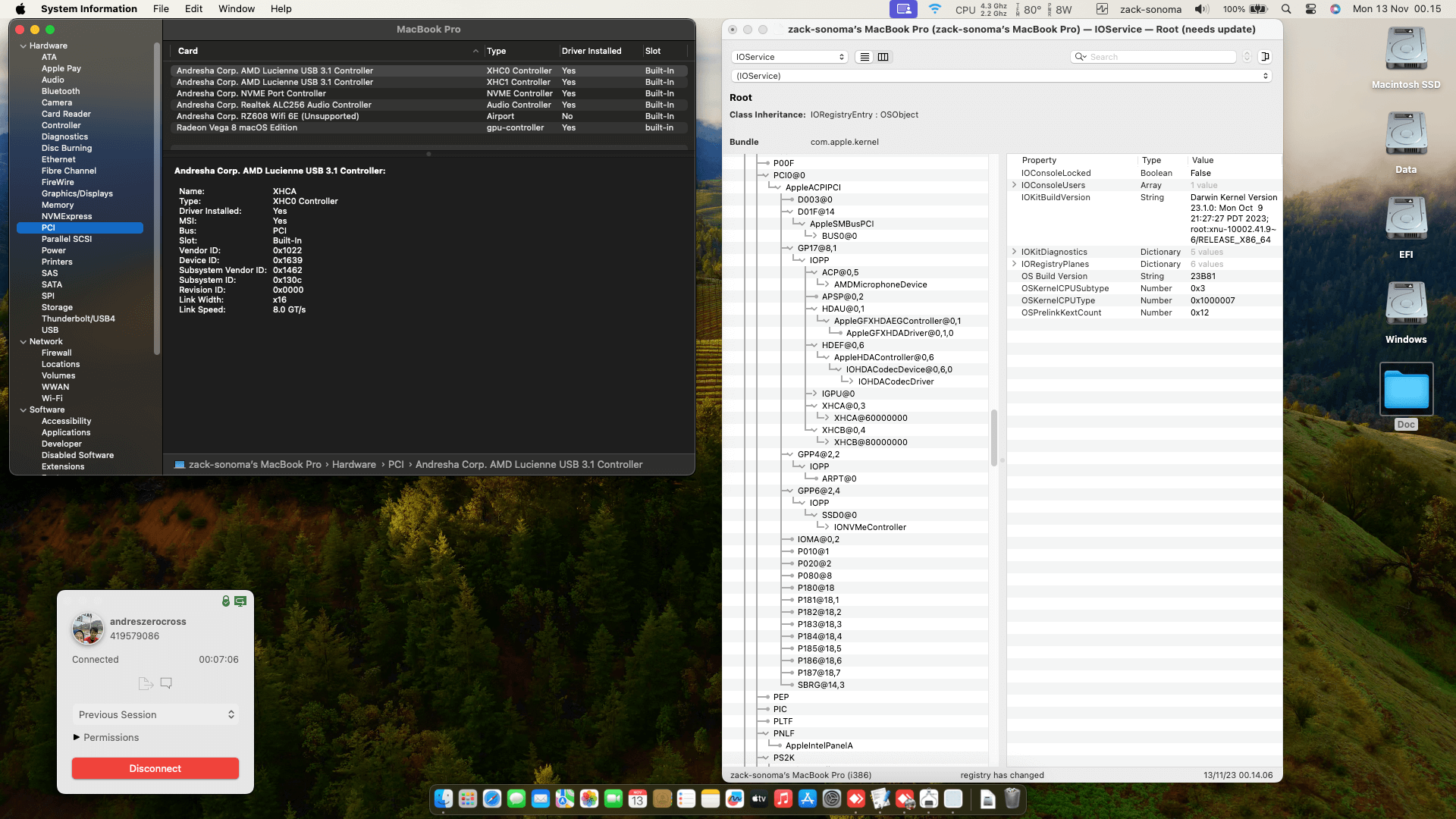 MSI Modern 14 B5M [AMD Ryzen 7 5700U + Radeon RX Vega 8 + I2C]   OpenCore 1